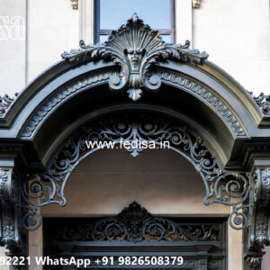 Modern Villa Exterior Iron Artistic Patterns No-2762