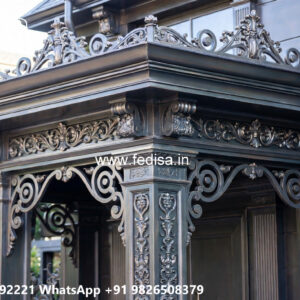 Luxury Villa Front Iron Exterior Beauty No-2763