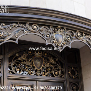 Villa Elevation Iron Design with Premium Decorative Appeal No-2764