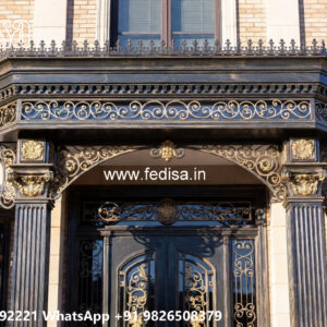 Luxury Villa Elevation Iron Front Concepts No-2773