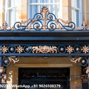 Attractive Decorative Iron Wall Design for Villas No-2777