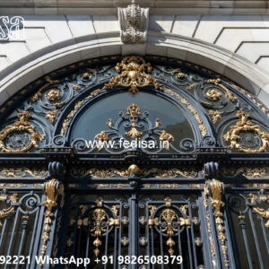 Contemporary Villa Front Iron Cladding Inspirations No-2786