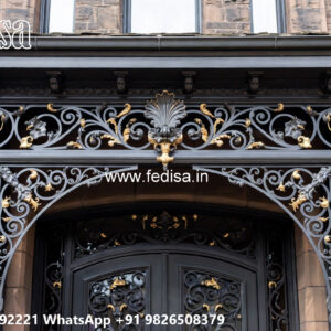 Villa Elevation Iron Design with Stylish Luxury Appeal No. 2788