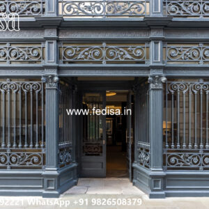 Elegant Modern Villa Iron Exterior Patterns No-2794