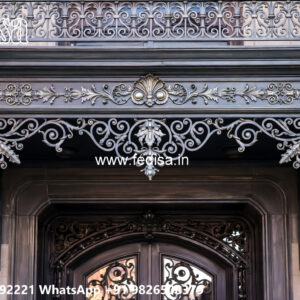 Villa Elevation Iron Design with Stylish Decorative Beauty No-2798