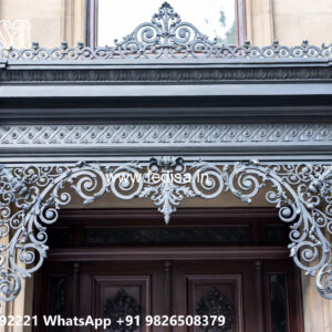 Elegant Decorative Iron Concepts for Villa Front No-2802
