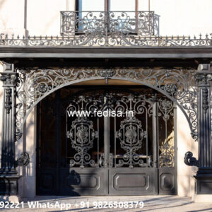 Stylish Villa Exterior Iron Artistic Framework No-2803