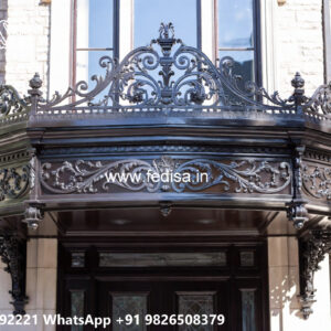 Attractive Villa Front Iron Luxury Patterns No-2807