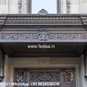 Villa Elevation Iron Design with Stylish Outdoor Beauty No-2809