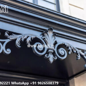 Luxury Villa Front Iron Artistic Concepts No-2813