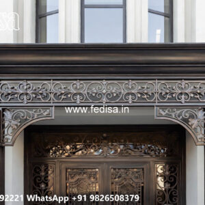 Modern Villa Exterior Iron Structural Inspirations No-2816