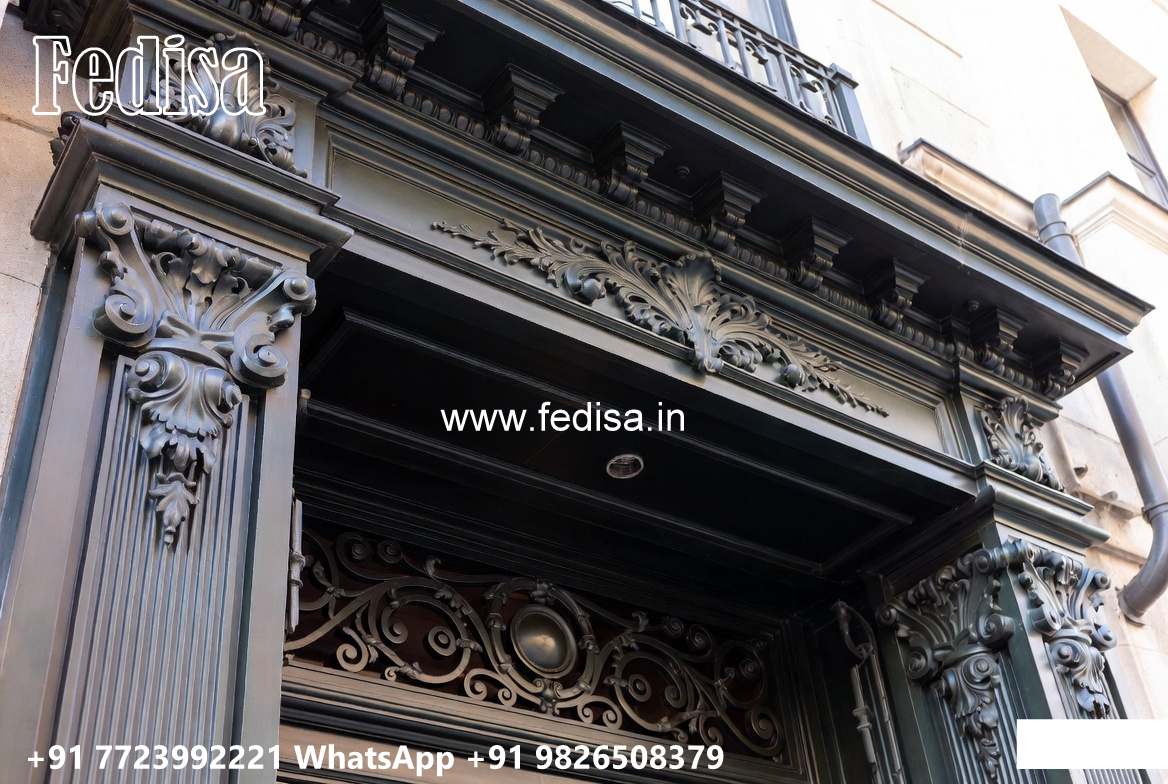 Villa Elevation Iron Design with Premium Artistic Finish No-2817