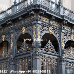 Modern Villa Exterior Iron Decorative Framework No-2836