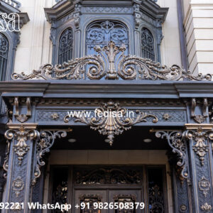 Attractive Villa Front Iron Cladding Concepts No-2842