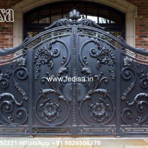 Contemporary Modern Villa Iron Exterior Beauty No-2843