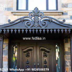 Elegant Decorative Iron Balcony Concepts for Villas No-2857