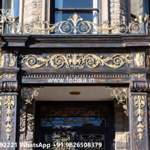 Premium Villa Exterior Iron Front Inspirations No-2859