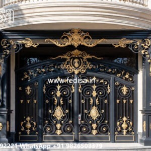 Contemporary Villa Front Iron Decorative Patterns No-2860