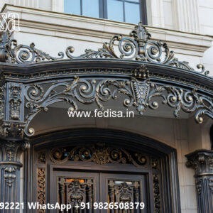 Contemporary Modern Villa Iron Balcony Design No-2878