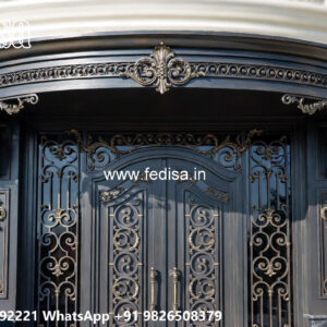 Villa Elevation Iron Design with Premium Outdoor Concepts No-2882