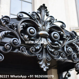 Contemporary Decorative Iron Roof Concepts for Villas No-2888
