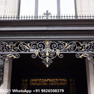 Stylish Luxury Villa Iron Framework Concepts No-2903