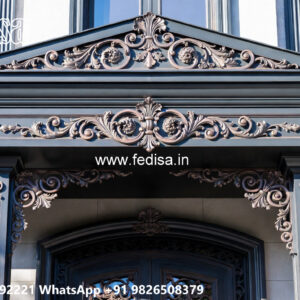 Contemporary Villa Front Iron Luxury Concepts No-2907
