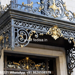 Luxury Modern Villa Exterior Iron Framework No-2923