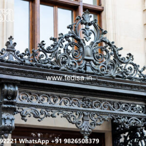 Luxury Villa Front Iron Decorative Framework No-2931