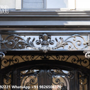 Contemporary Decorative Iron Exterior Beauty for Villas No-2942