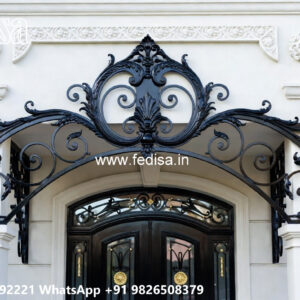 Premium Villa Exterior Iron Artistic Framework No-2952