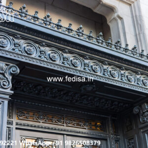 Modern Villa Front Iron Exterior Beauty No-2953