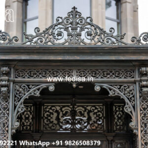 Modern Villa Exterior Iron Artistic Concepts No-2973