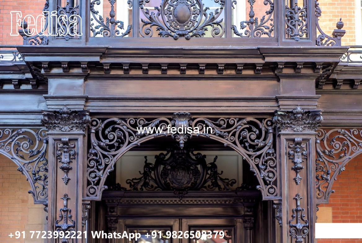 Villa Elevation Iron Design with Stylish Premium Appeal No-2987