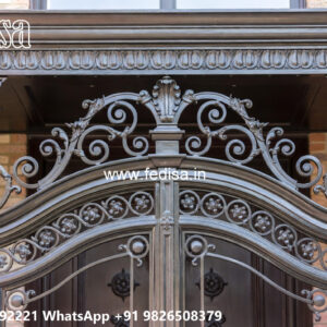 Attractive Decorative Iron Balcony Concepts for Luxury Villas No-2995
