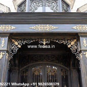 Villa Elevation Iron Design Ideas for Elegant Modern Villas No-3000