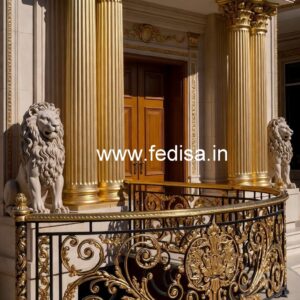 Elegant Brass Railing Design For Interior Projects S ??design Grill