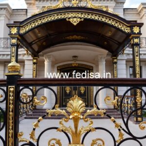 Classic Brass Railing Design For Premium Homes Front Terrace Grill Design