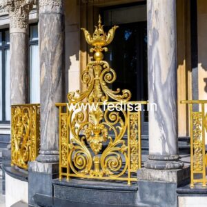 Decorative Brass Balcony Railing With Unique Design Home Iron Grill Design