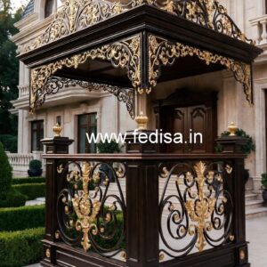 Designer Brass Railing Design For Contemporary Homes Aluminum Grill Gate