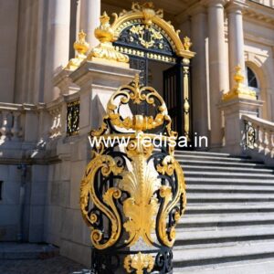 Luxury Brass Handrail Design For Staircase Interiors Gi Grill Gate Design