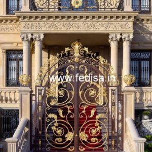 Elegant Brass Balcony Railing For Designer Interiors Grill Gate Ke Design