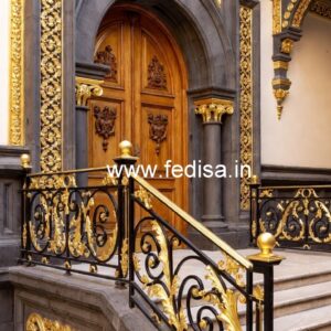 Designer Brass Balcony Railing For Premium Interiors Grill Design For Ventilation