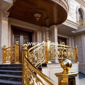 Brass Balcony Railing Design For Modern Homes Loha Ka Grill Gate