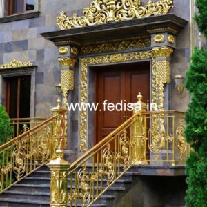 Traditional Brass Balcony Railing Design Best Grill Door Design