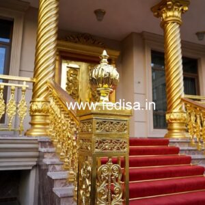 Custom Brass Balcony Railing Design Simple Safety Grill Design
