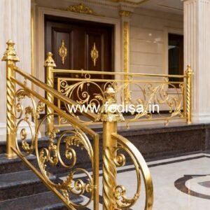 Modern Brass Railing Design For Homes Safety Balcony Grill Design