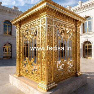 Brass Railing Design For Luxury Villas Window Grill Design Flower