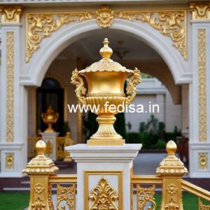 Premium Brass Balcony Railing Collection Wrought Iron Window Grill Design