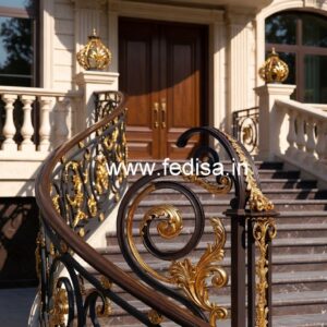 Luxury Brass Handrail Design For Interior Decor Grill Design For Utility